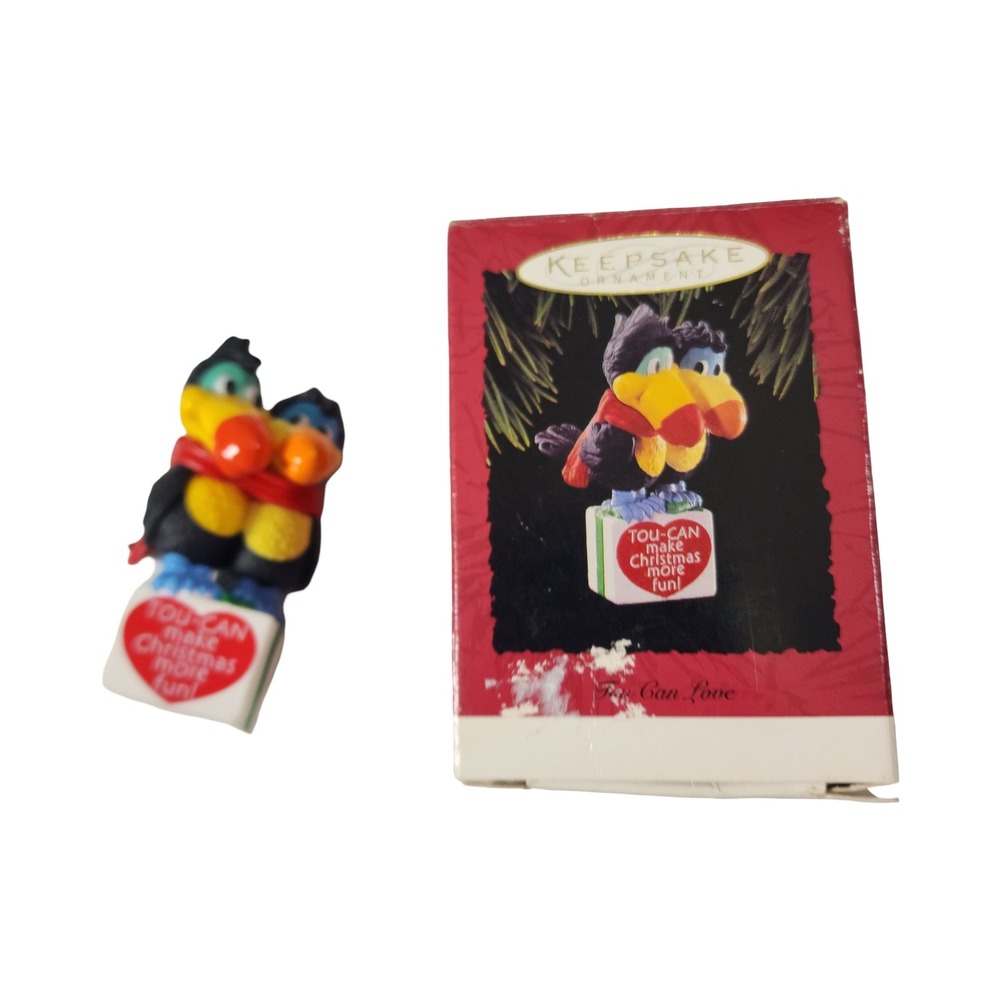 Hallmark 1994‎ Keepsake Ornament Toucan Love Christmas Gift
